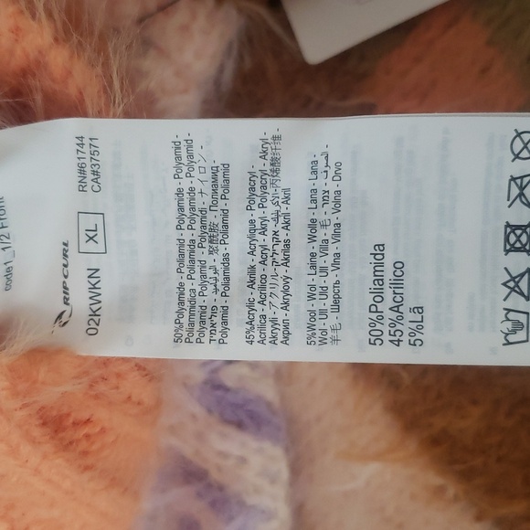 New XL Preppy Fair Isle Cozy Soft Knit Wool Crew Warm Slouchy Oversized Sweater - Picture 8 of 11